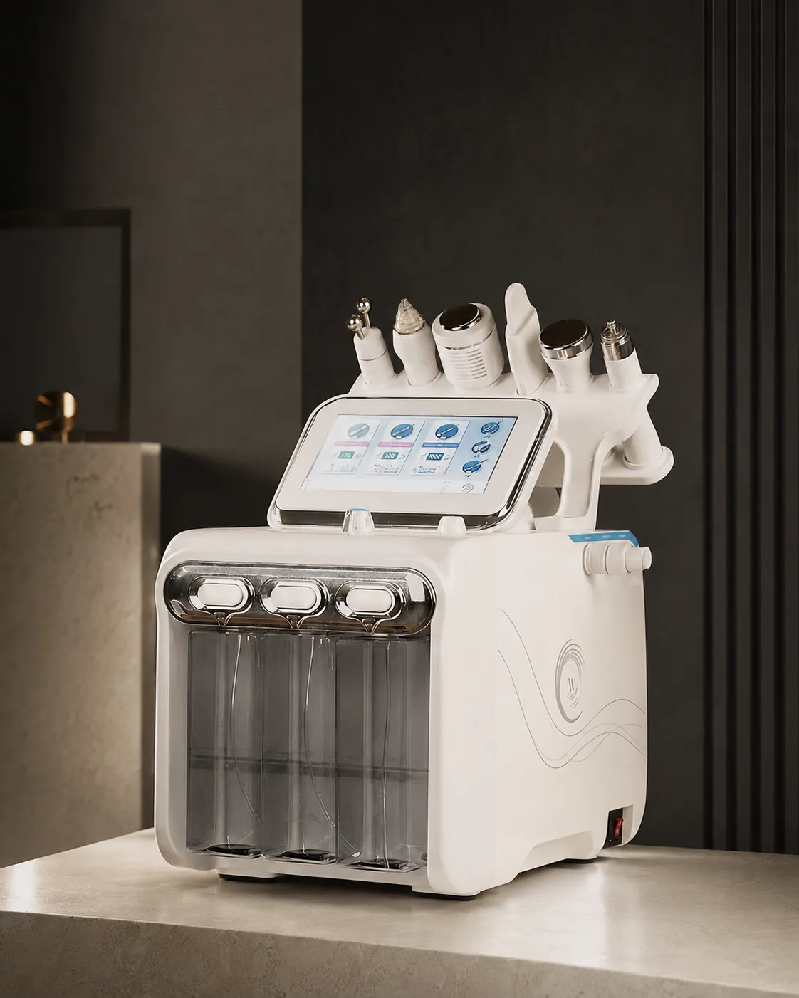 Hydrafacial cilt bakımı cihazı